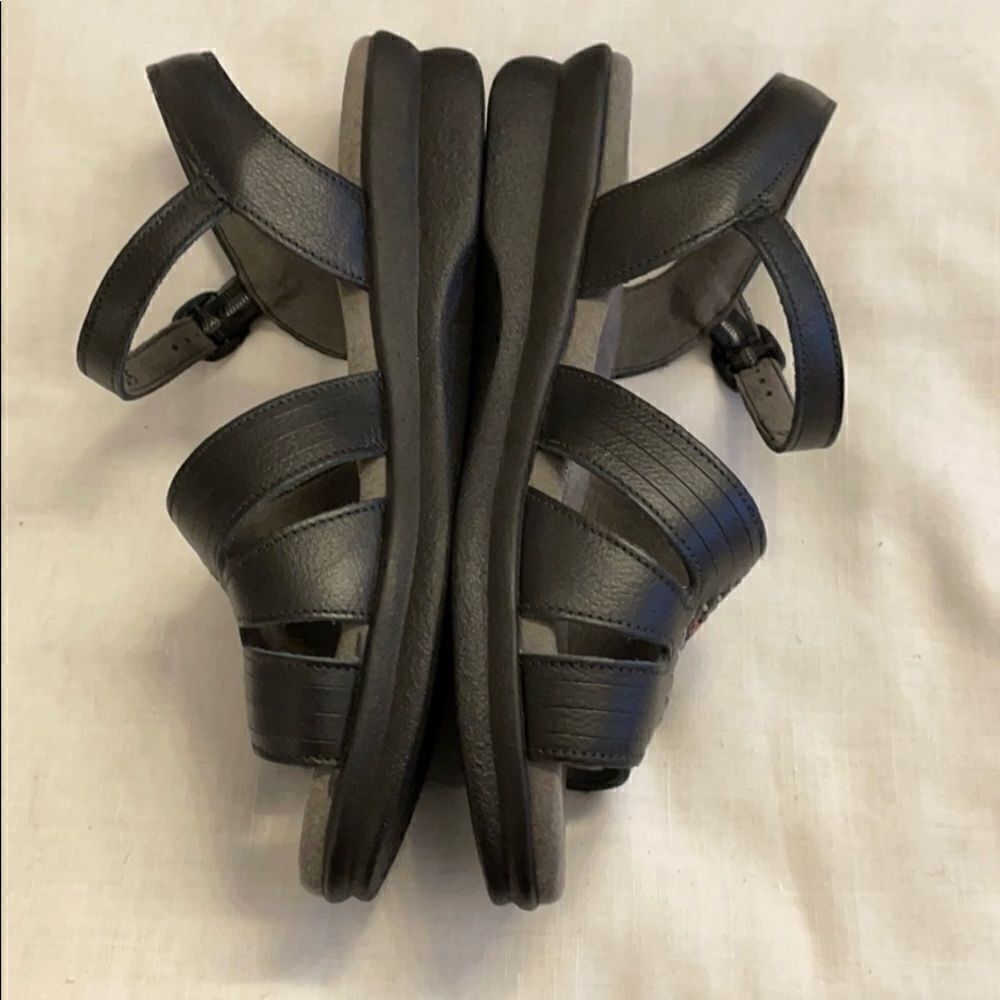 SAS BLACK TRIPAD COMFORT SANDALS. NEW - Picture 5 of 9